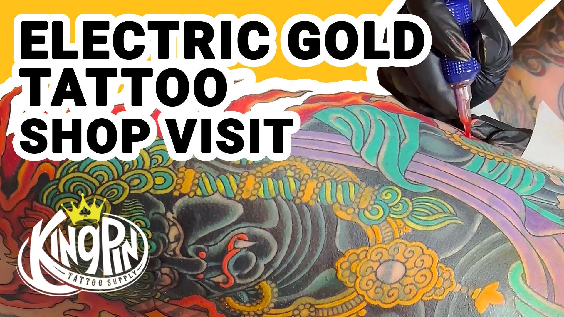 Kingpin Visits Electric Gold Tattoo Article Image