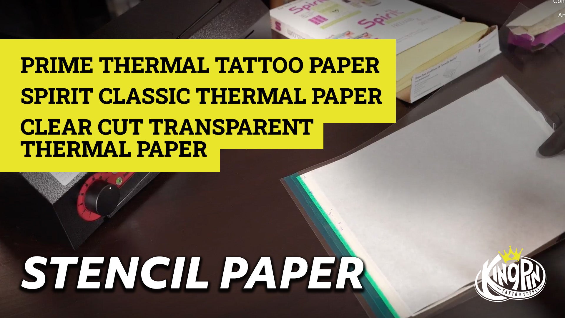 Whats Best Thermal Papers for Tattoos? Article Image
