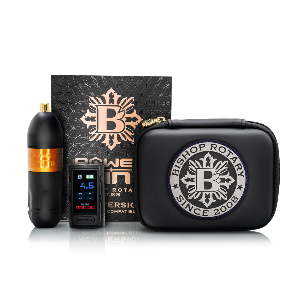 Bishop Power Wand Advanced + Battery | Wireless Tattoo Machine