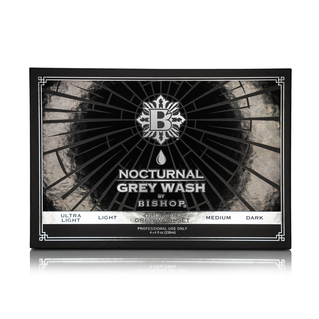 Nocturnal by Bishop Grey Wash Ink Set | Black & Grey Tattoo Ink