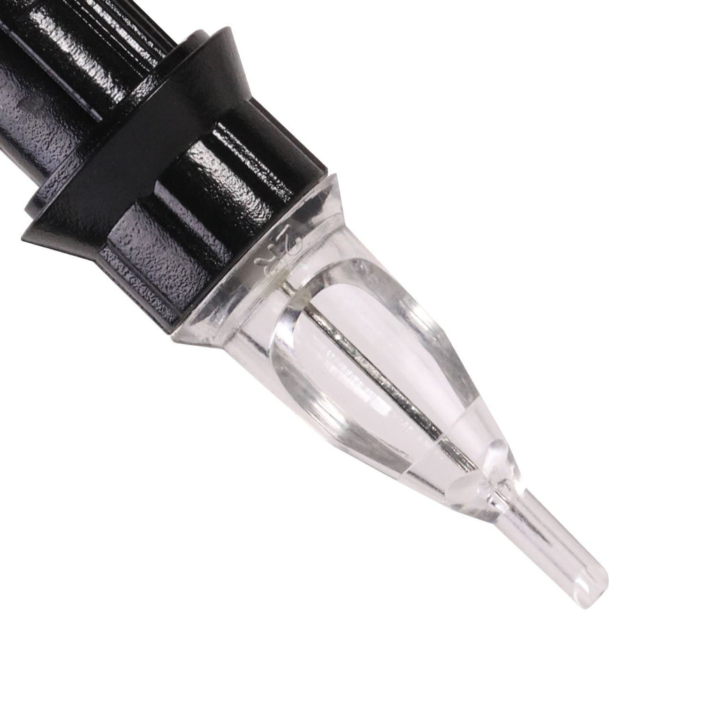 Kingpin Single Needle Liner Open Tip Crown Cartridge (10 Pack) EXPIRIN