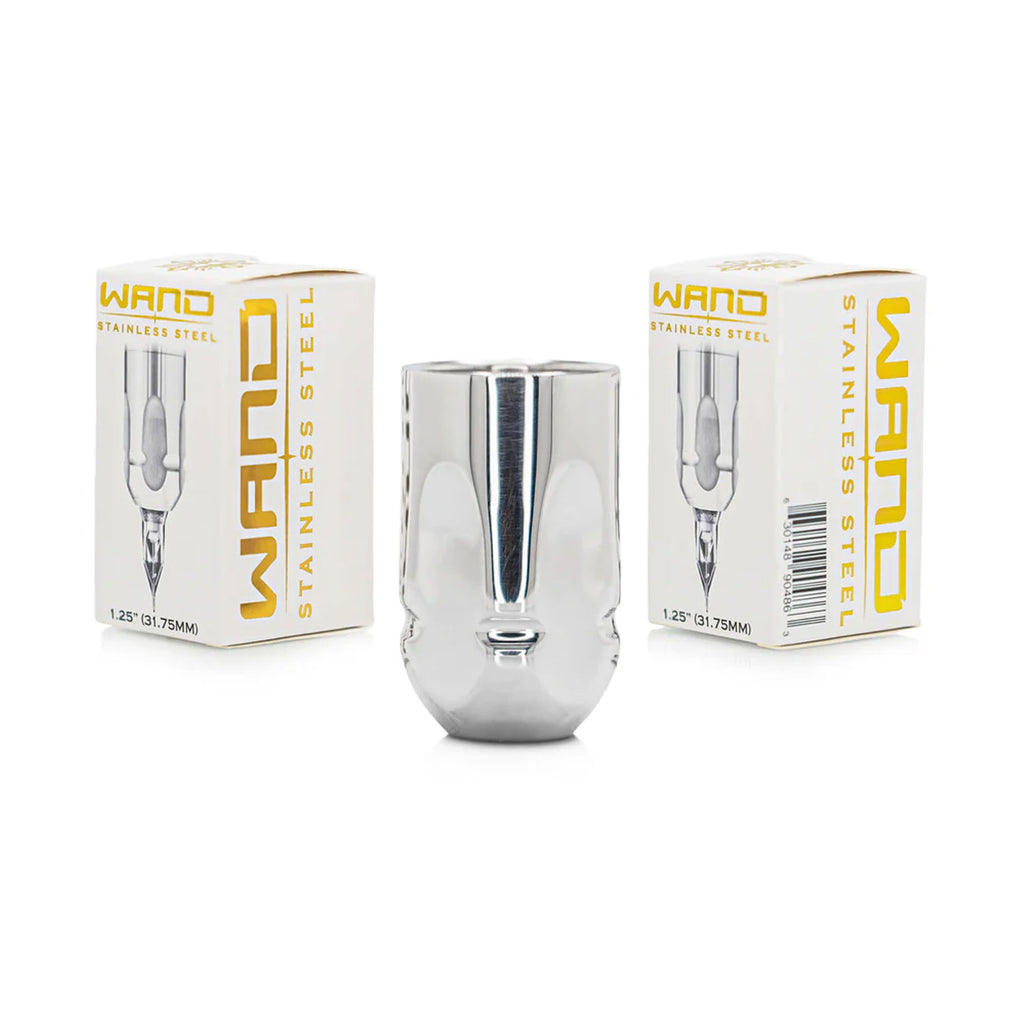 Bishop Power Wand 正規品、WANDステンレス専用グリップ付き The Stainless-Steel Bishop Wand Grip - Heavier Wand Grip – 1.25