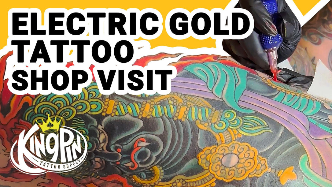 Kingpin Visits Electric Gold Tattoo Article Image