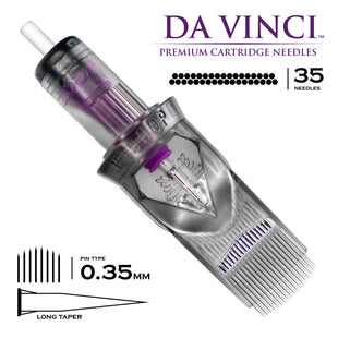 Da Vinci V2 Cartridges #12 Wide Magnum Shader Long Taper