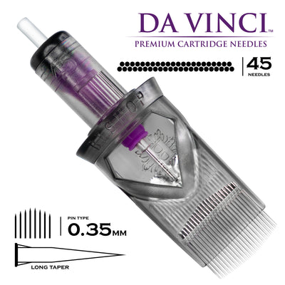 Da Vinci V2 Cartridges #12 Wide Magnum Shader Long Taper
