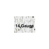 14 Gauge 1/2" Clear Belly Retainer - 10 Pack