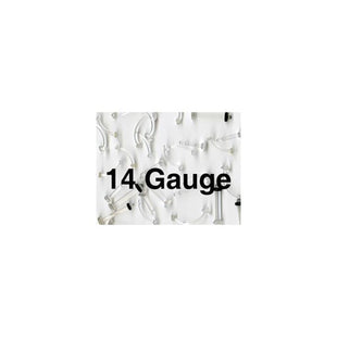 14 Gauge Clear Labret Retainer - 10 Pack