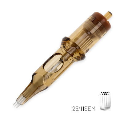 KWADRON CARTRIDGE SYSTEM - #08 0.25MM MG - CURVED SOFT EDGE MAGNUM