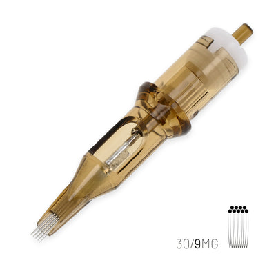 KWADRON CARTRIDGE - #10  0.3mm - MAGNUM LONG TAPER SUBLIME