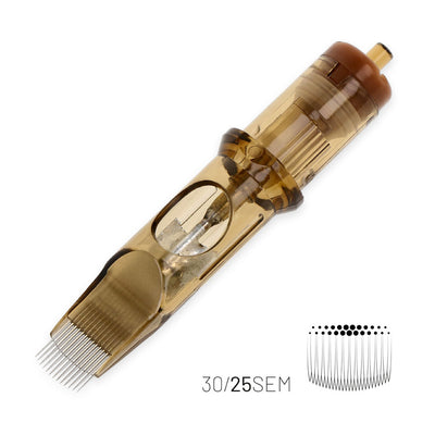 KWADRON CARTRIDGE SYSTEM - #10 0.30MM SEM - CURVED SOFT EDGE MAGNUM