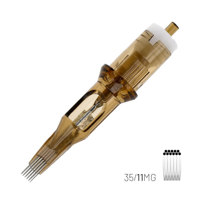 KWADRON CARTRIDGE - #12 0.35mm - MAGNUM LONG TAPER SUBLIME
