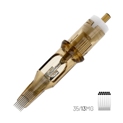 KWADRON CARTRIDGE - #12 0.35mm - MAGNUM LONG TAPER SUBLIME