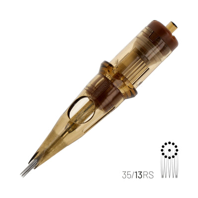 KWADRON CARTRIDGE SYSTEM - #12 0.35MM RS - ROUND SHADER