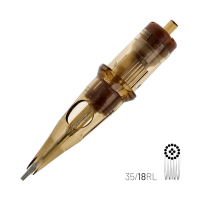 KWADRON CARTRIDGE SYSTEM - #12 0.35MM RL - ROUND LINER