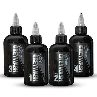 Allegory Greywash Set - Levels 1, 2, 3, and 4