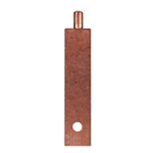 Armature Bar Shader 1.625" Copper Plated