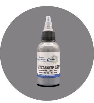 Starburst Tattoo Ink Battleship Gray