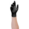 HALYARD Black Nitrile Gloves