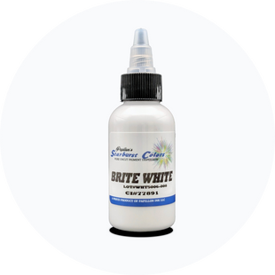 Starburst Tattoo Ink Brite White