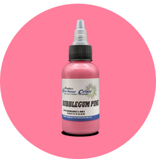 Starburst Tattoo Ink Bubble Gum Pink