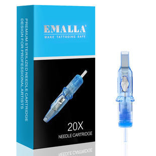 Emalla Eliot Cartridges - Bugpin Curved Magnum Shaders - 0.30 - Long Taper