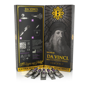 Da Vinci V2 Cartridges #12 Wide Magnum Shader Long Taper