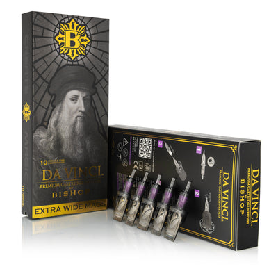 Da Vinci V2 Cartridges #12 Wide Magnum Shader Long Taper