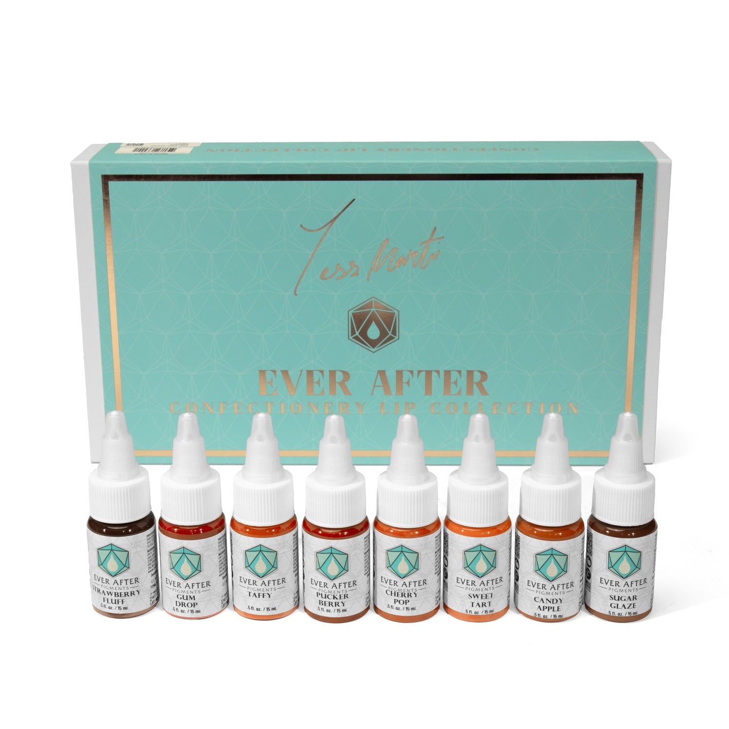 Ever After Confectionery Lip Collection | 8-Color PMU Lip Pigment Set