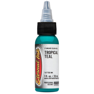 Eternal Tropical Teal Tattoo Ink