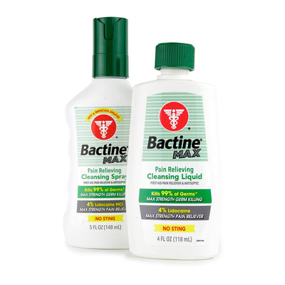 Bactine Max Pain Relieving Cleansing Liquid (Spray Bottle)