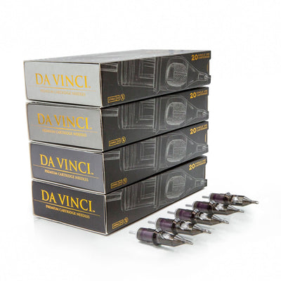 Bishop Da Vinci V2 Cartridges #10 Long Taper Bugpin Curved Magnum Shader