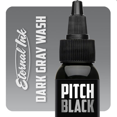 Pitch Black Gray Wash Dark