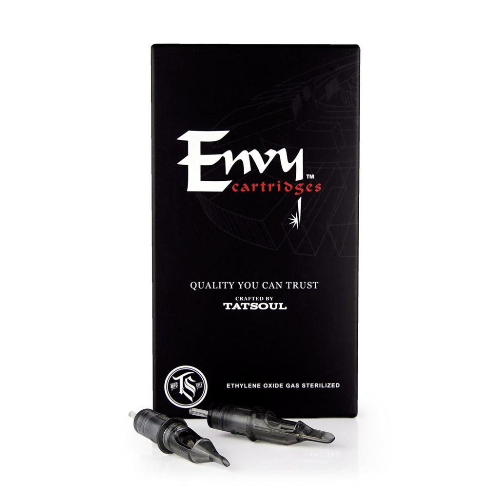 Envy Cartridge - 3 Rd Shader (10Pk) – Kingpin Tattoo Supply