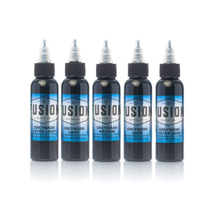 Fusion Ink - Greywash Set - Prepackaged 5 color set