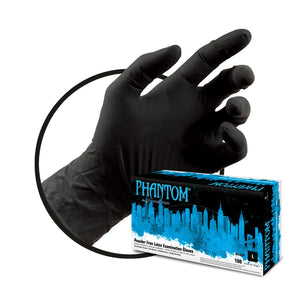Adenna Phantom Black Latex Gloves