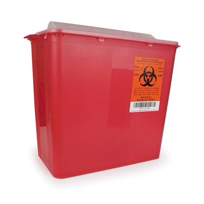 Horizontal Entry Sharps Container 2 Gallon