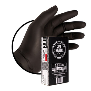 Jet Black Supply 3.5 Grams Disposable Nitrile Gloves