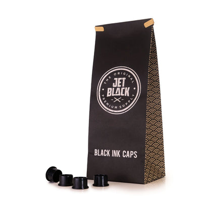 Jet Black Supply Black Ink Caps