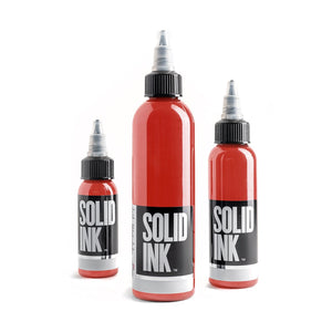 Solid Ink Red Tattoo Ink