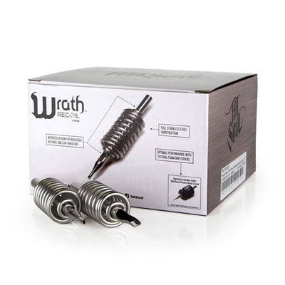 Wrath Recoil 1" Stainless Steel Disposable Tube Open Magnum Tip