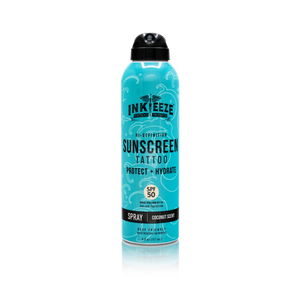 Inkeeze Hi-Definition Aftercare Sunscreen Spray - SPF50 6oz
