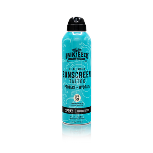 Inkeeze Hi-Definition Aftercare Sunscreen Spray - SPF50 6oz