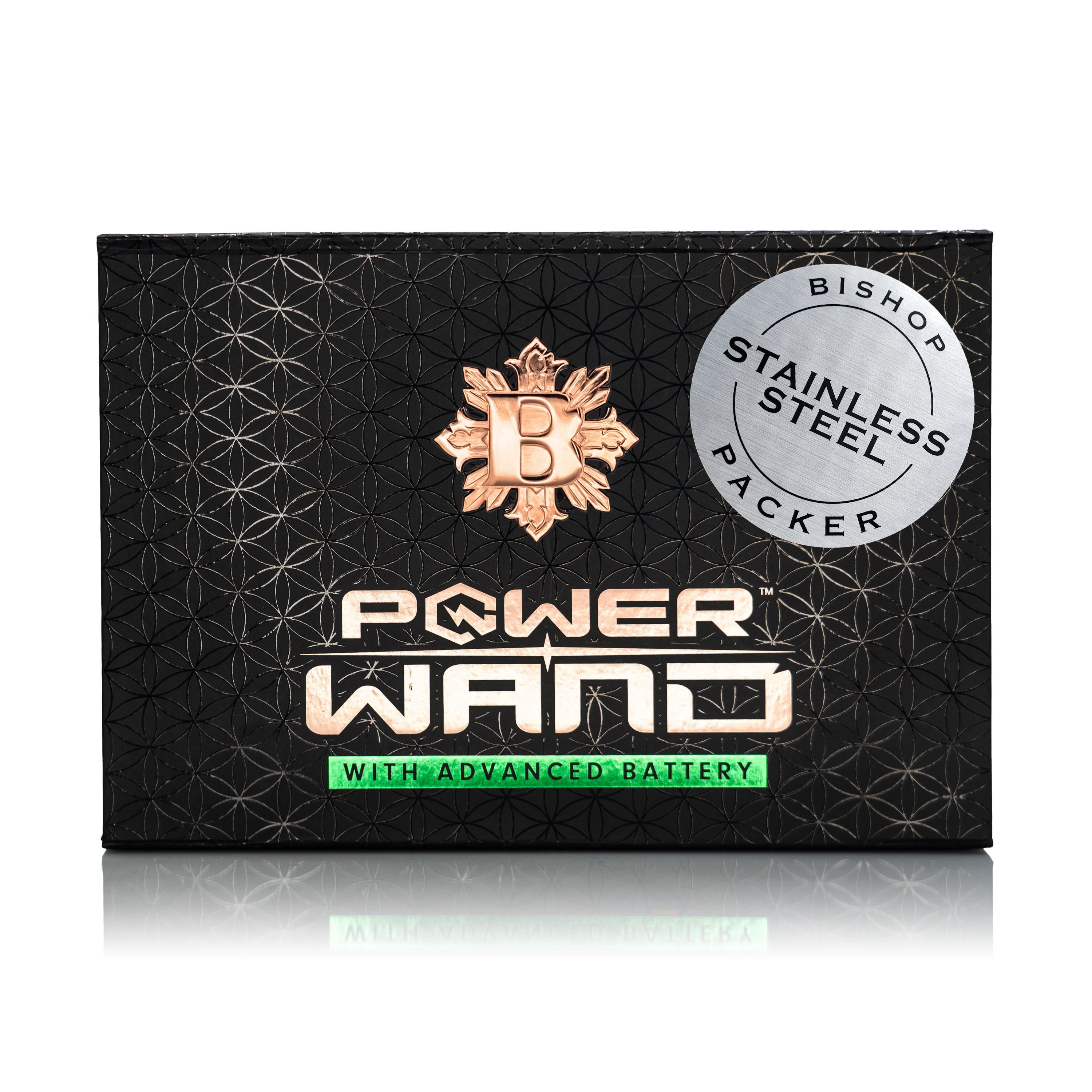 Bishop Stainless Steel Power Wand Full Set - Advanced Battery