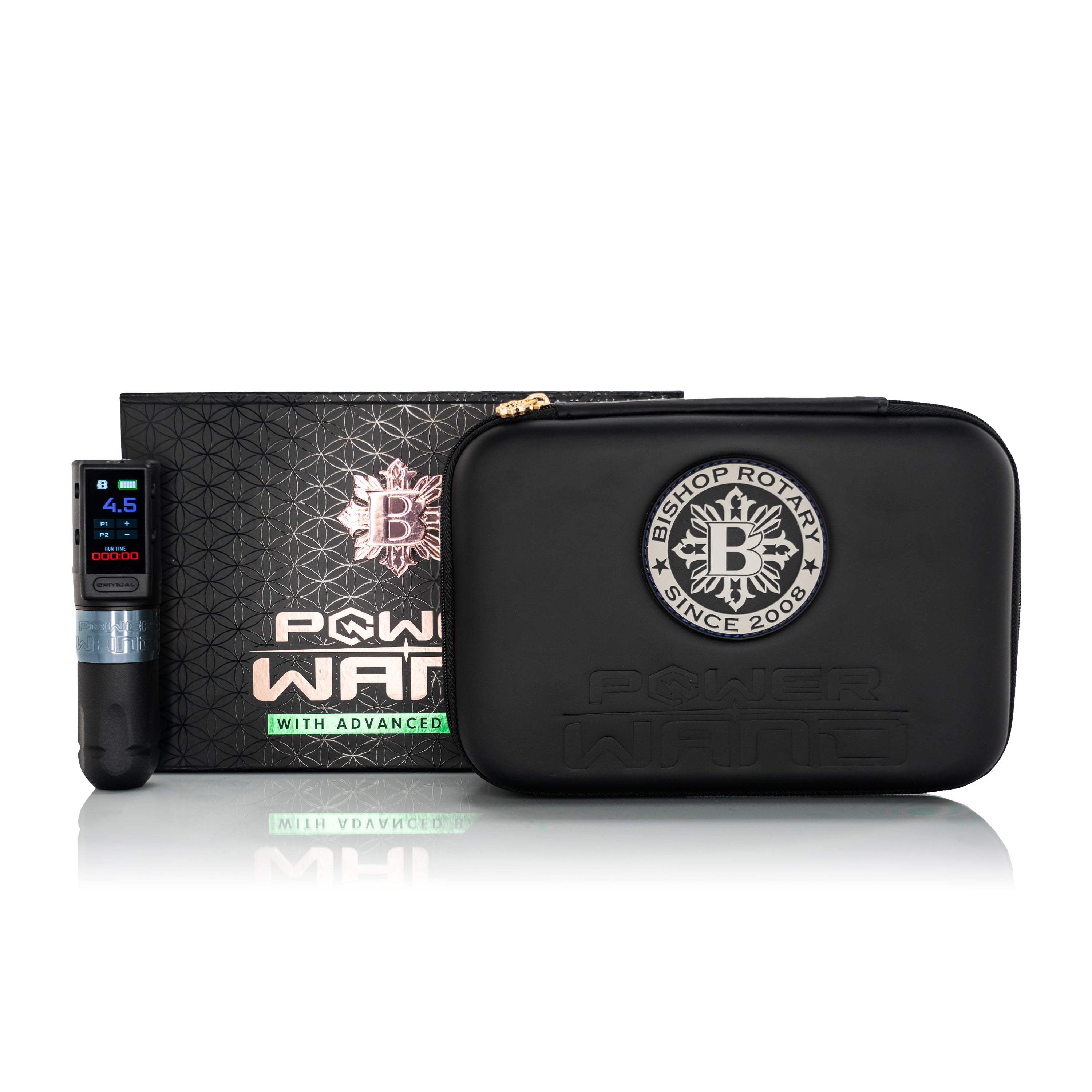 bishop power wand 3.5 ビショップ ワンド タトゥーマシン Bishop Power Wand with Advanced Battery - Full Set