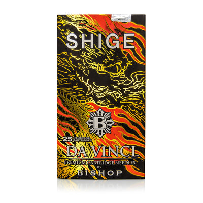DA VINCI V2 Premium Cartridge Needles Shige Artist Series - Front of Box