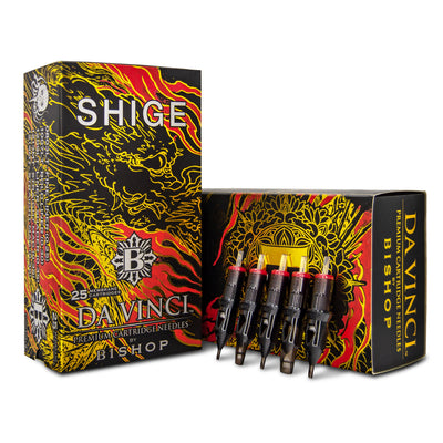 DA VINCI V2 Premium Cartridge Needles Shige Artist Series - Box and Needles 2