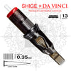 DA VINCI V2 Premium Cartridge Needles Shige Artist Series Magnums - Regular Gauge 12 Size 13 Long Taper - 1213M-LT