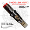 DA VINCI V2 Premium Cartridge Needles Shige Artist Series Magnums - Regular Gauge 12 Size 19 Long Taper - 1219M-LT