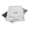 Stainless Steel Soaking Tray with Lid 12 1/2" x 7 5/8" x 2 1/2"