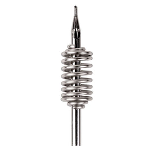 Wrath Recoil 1" Stainless Steel Disposable Tube Angle Round Tip